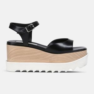 Stella Mccartney Black Elyse Platform Sandals